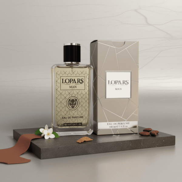 Lopars L-383 Deri Amber Erkek Parfümü şişe görseli