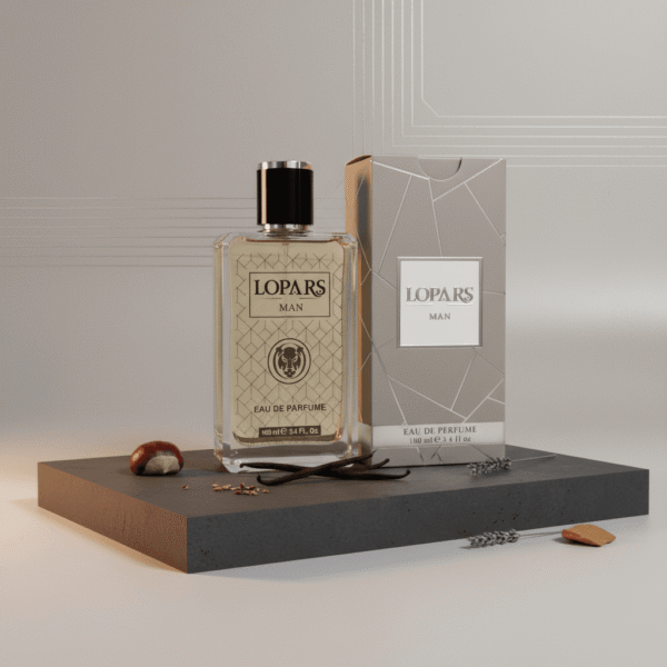 Lopars L-422 Vanilya Amber Erkek Parfümü şişe görseli