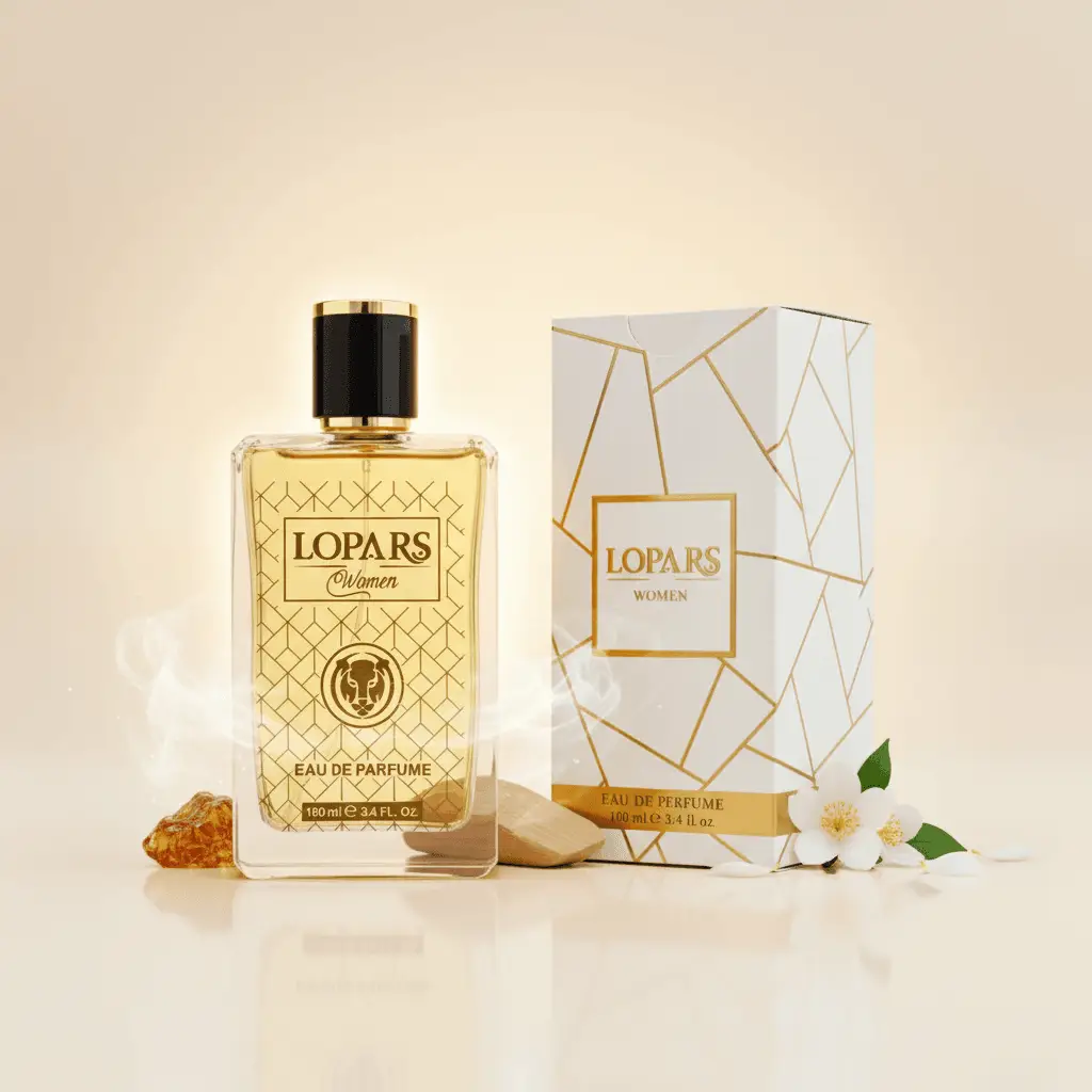 Lopars L-356 amber floral kadın parfümü premium EDP