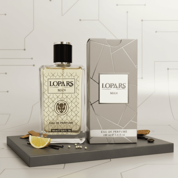 Lopars L-637 Kahve ve Vanilyalı Erkek Parfümü şişe görseli